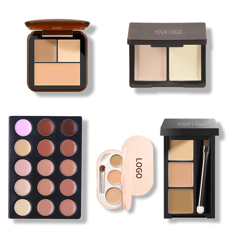 High Definition Face Concealer Palette Professional Makeup Concealer New For Black Skin Concealer Cream  Stick Private Label