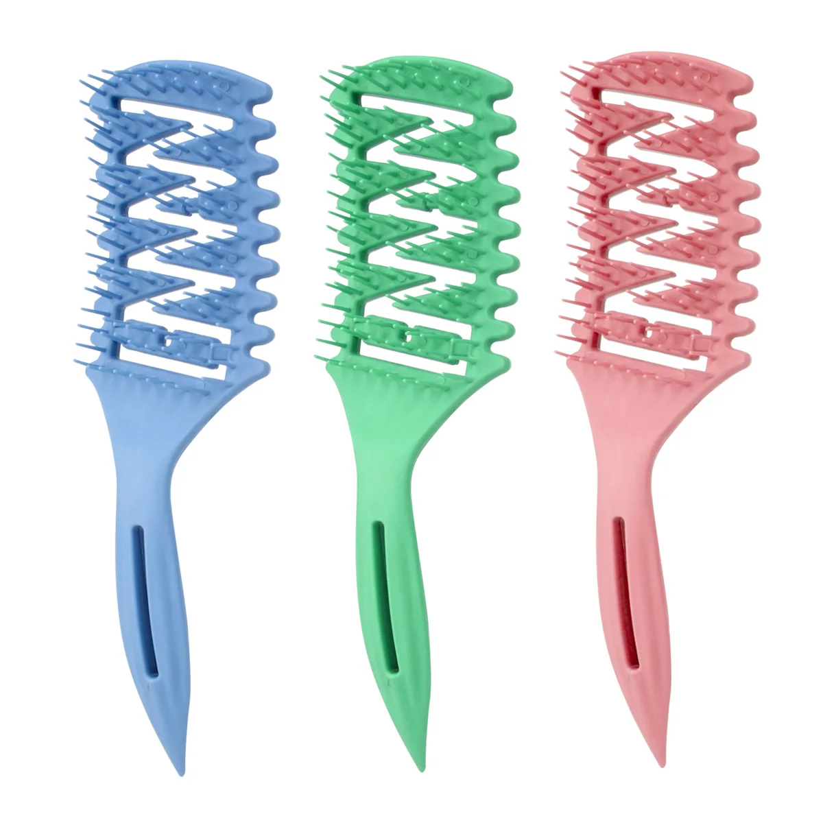 Hot selling Curling Definition Styling Brush High Temperature Resistant Fluffy Hairdressing Hollow Comb Air Cushion Comb