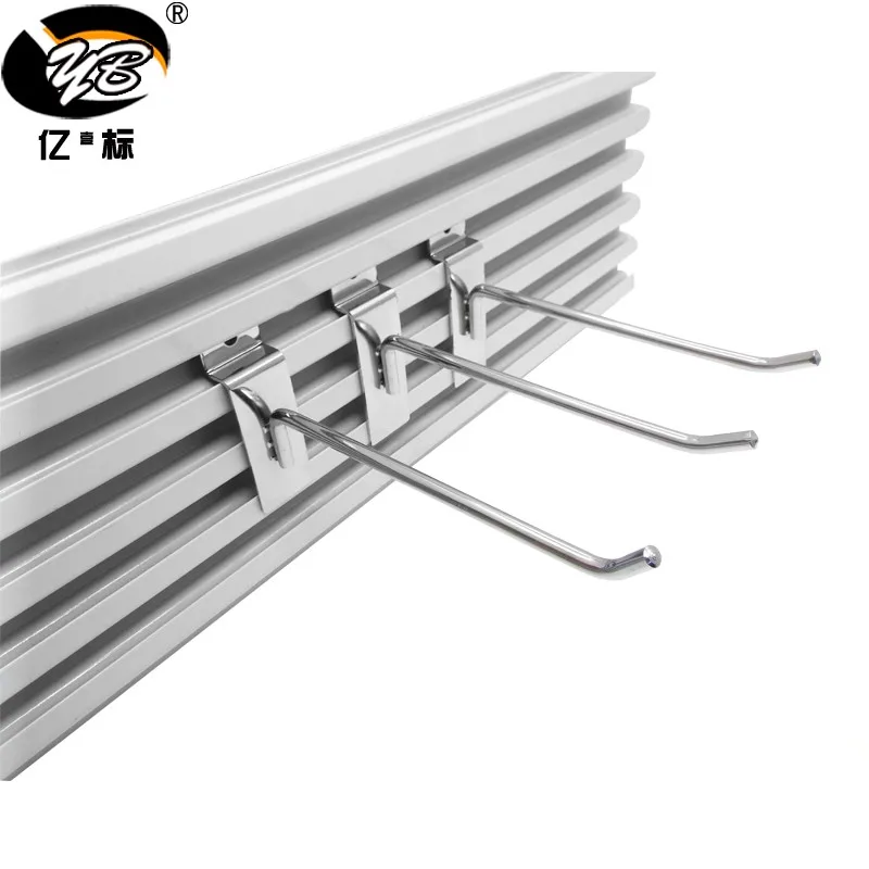 grooved Slotted MDF Aluminum panels Slat Wall Decorative Slatwall for Store Display