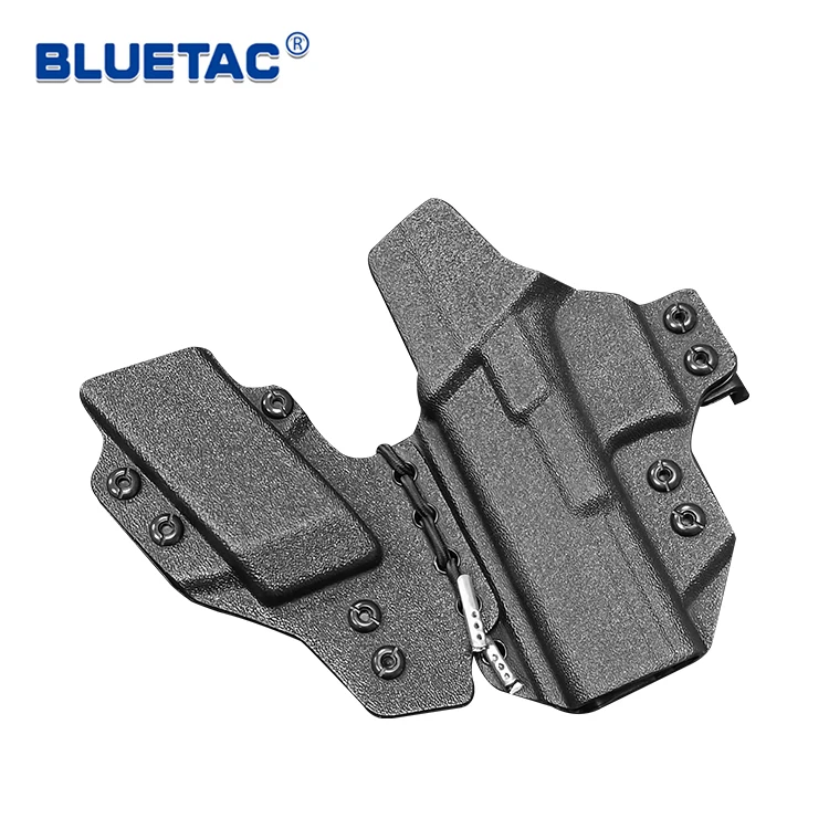 Bluetac Premium Quality IWB Kydex Gun Holster With Mag Pouch Inside The Waistband Concealed Carry Gun Bag