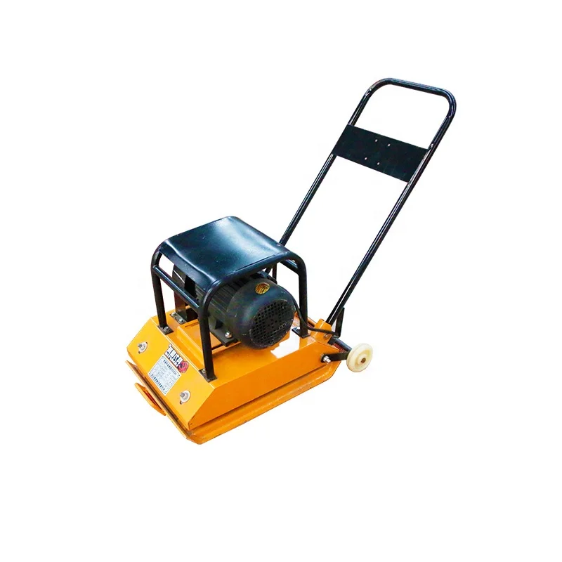 Optional Electric Gasoline Engine Reversible vibratory Plate Compactor Long Lifetime