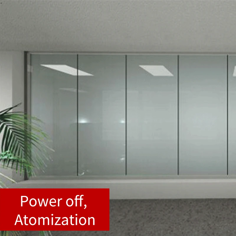 Switchable Electricity Glass Smart PDLC Building Glass Film Electric Controlled Smart Film
