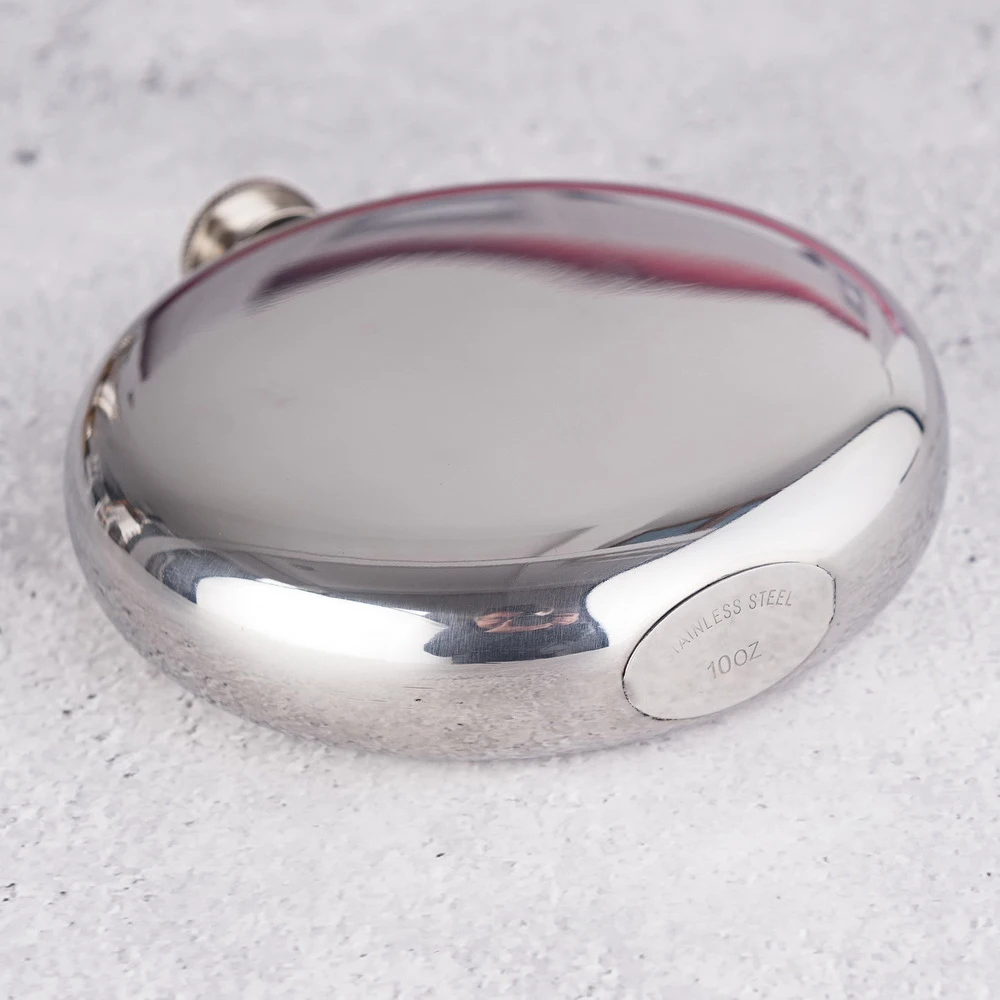 Wholesale China Manufacturer Custom Design Round Wine Liquor Hip Flask