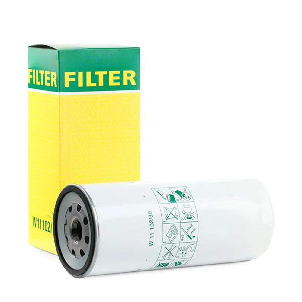 Wholesale Truck Diesel Engine Parts Oil Filter W 11 102/36 W 11 102/34 For Mann Oil Filters