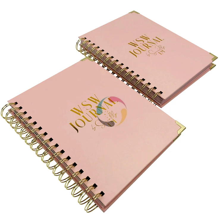 2023 agenda a6 wholesale small luxury planners bulk spiral hardcover custom notebook printing