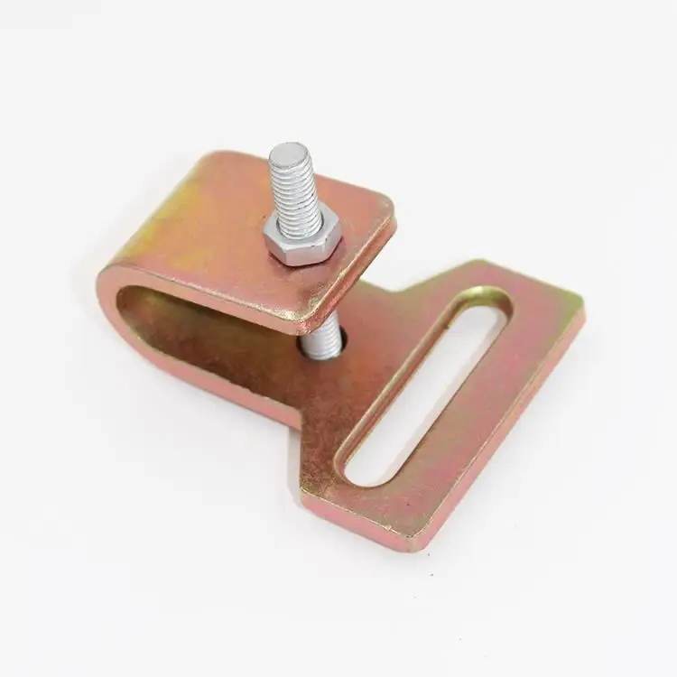 
2' 5000kgs Flat Metal Hook With Screw And Nuts 