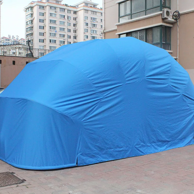 New Portable Manual Waterproof Car House Shed Foldable Shelter Carport Parking Canopy Galvanized Steel Retractable Garage