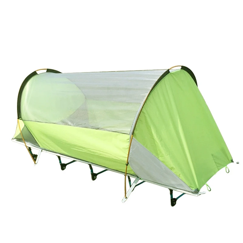New Off-Ground Camping Family Tent Bed Hanging Folding To Increase Single March Waterproof Camping Tent Fishing Self-Driving
