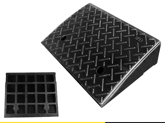 Popular High Loading Capacity Road Kerb Ramp Car Vehicle Ramp Rubber Curb Ramp