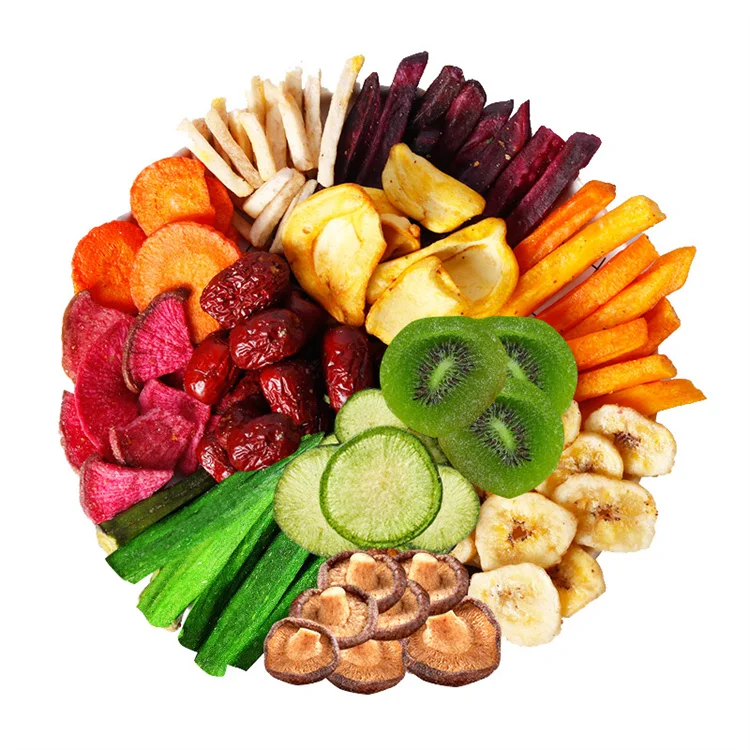 China 250g Crispy High Quality All Natural Rich Vitamin Dried Fruit Vegetables Snacks