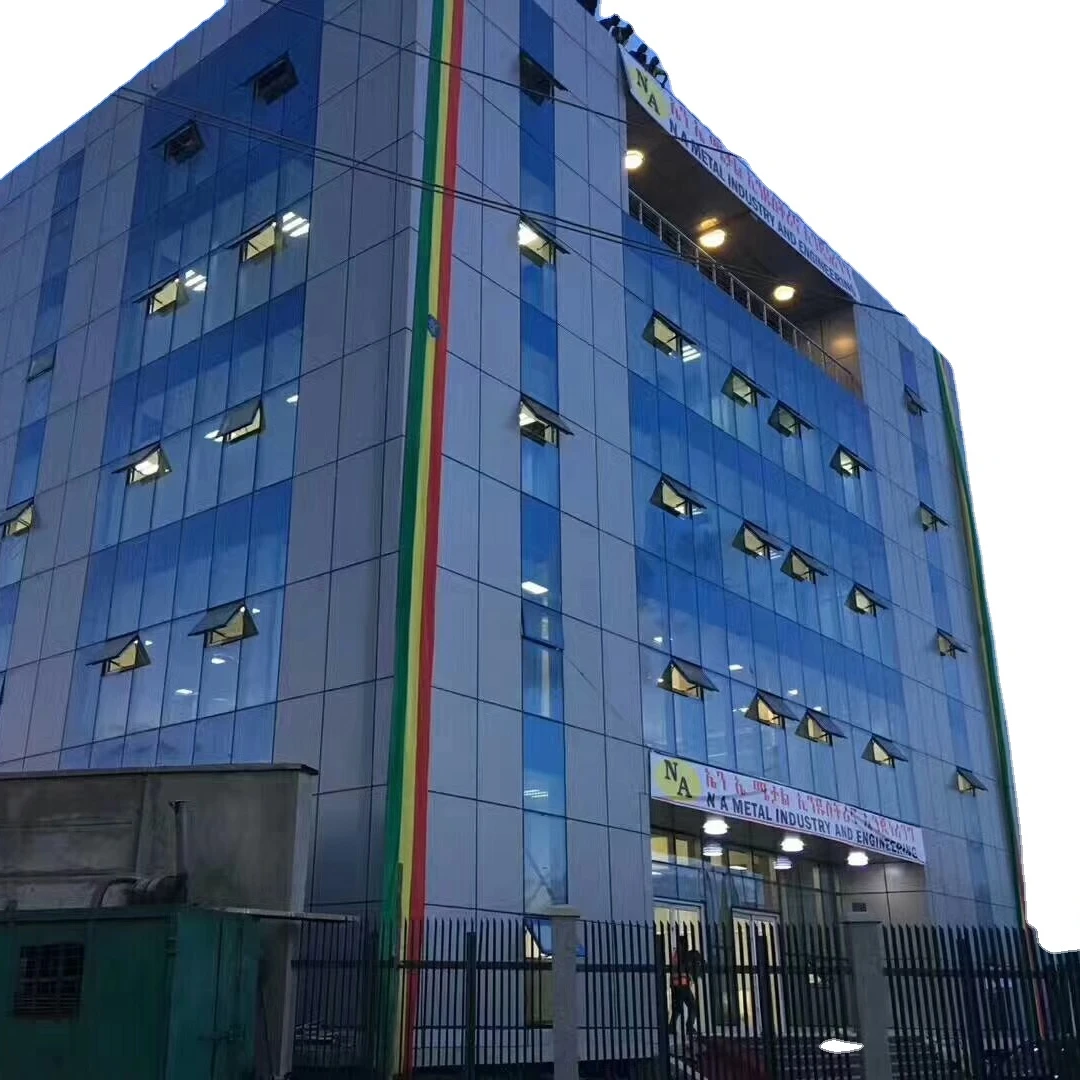 office warehouse prefabricated frame industrial high steel prefab multi storey steel structure building