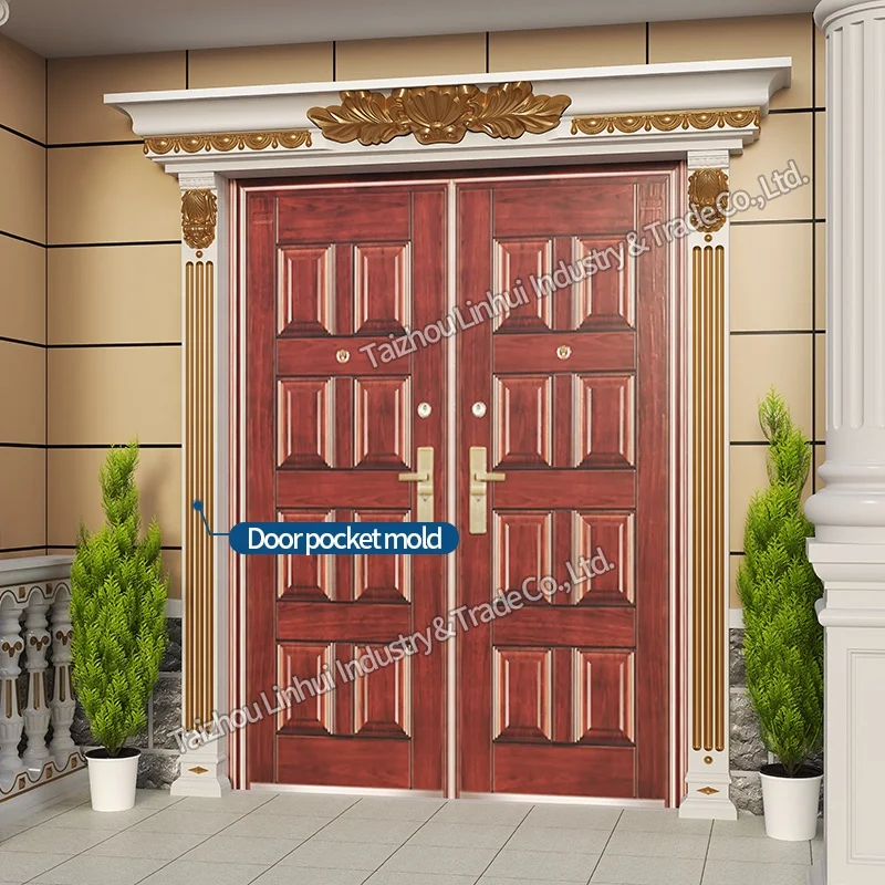 Latest New plastic window sill concrete mold cement door frame building moulding casting mould house decorative molding template