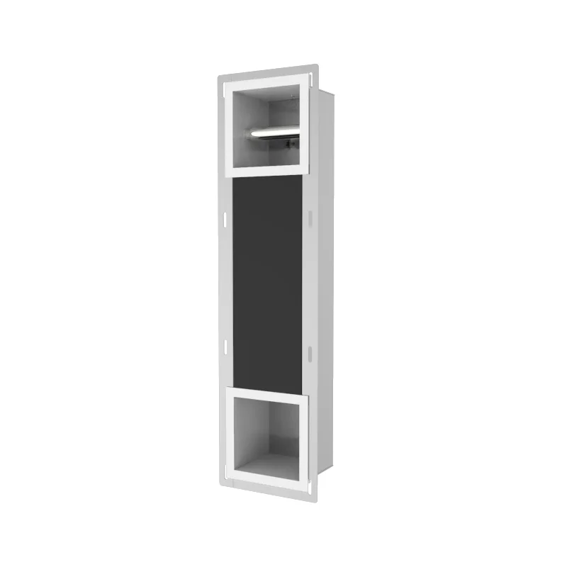 High Quality Stainless Steel Bathroom Decoration Partitioned Storage Niches Paper Storage Niches