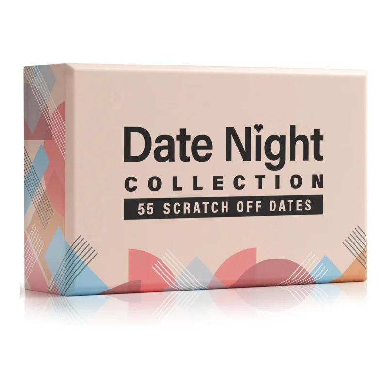55 Scratch Off Date Night Ideas Romantic Wedding Gift for Him, Her, Girlfriend, Boyfriend, Wife Perfect for Date Night