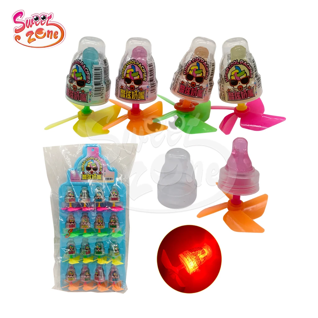 Wholesale oem plastic windmill shape nipple hard candy