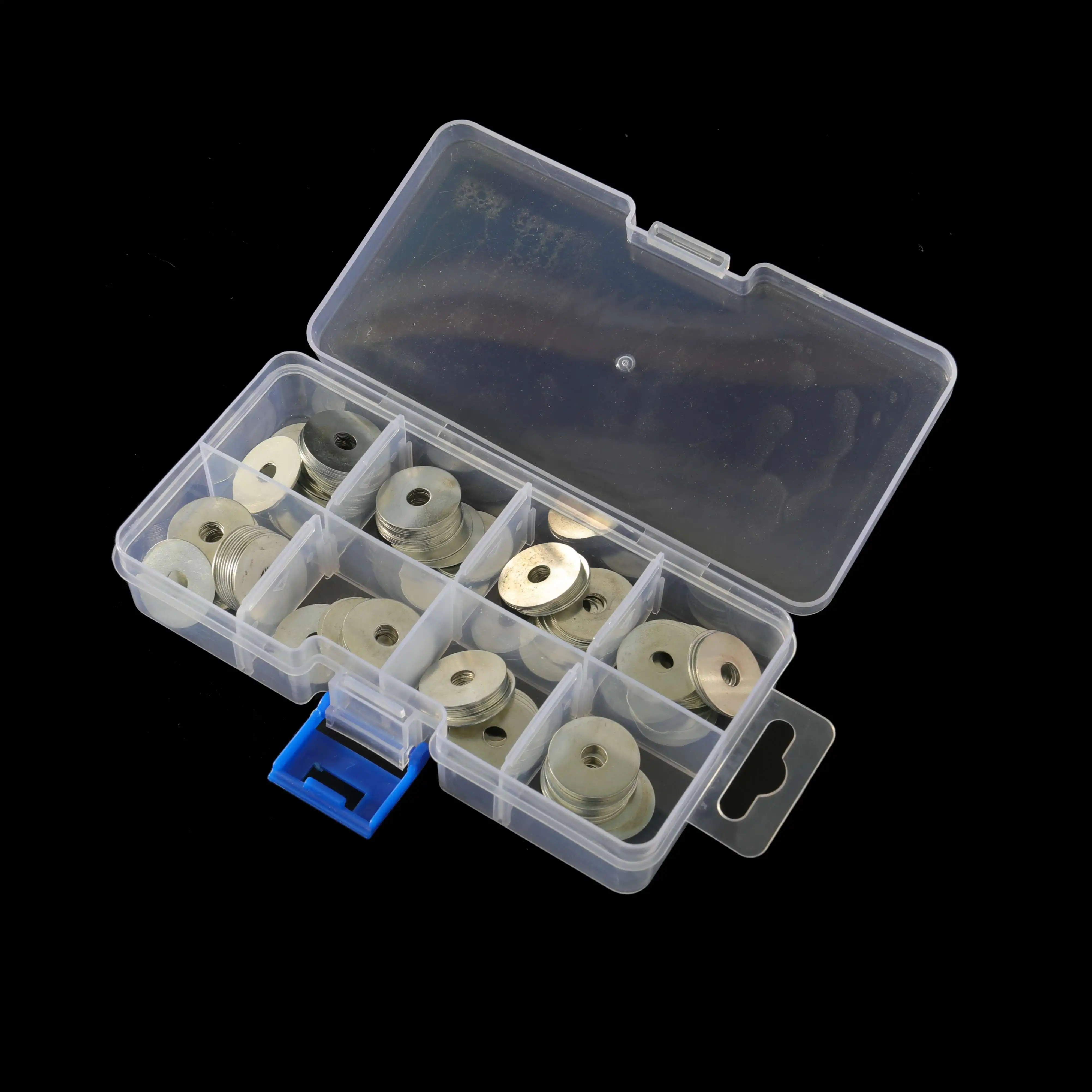 Hot Sell Pp Clear Organizer Packaging Recyclable Durable Transport Plastic 6 8 15  31 36 Slots Packing Box