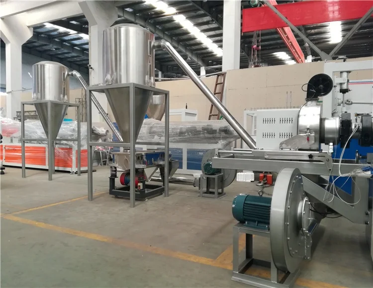 Twin screw PVC granulator extruder machine