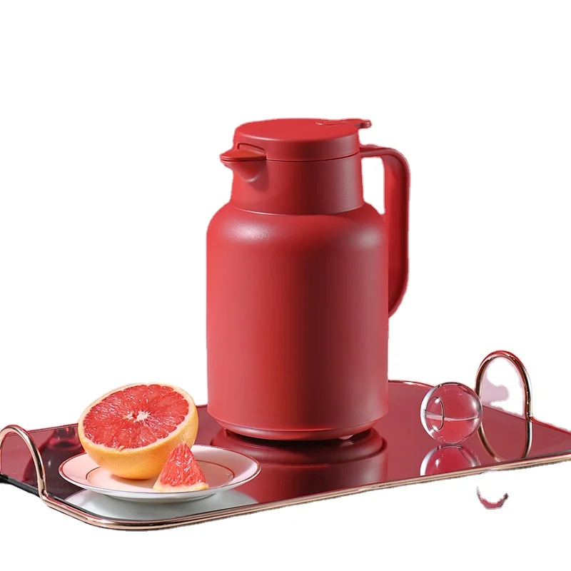 
2021 Manufacturing Customized Logo Food Grade Plastic Thermal Coffee Carafes With A Touch handle Tumbler 