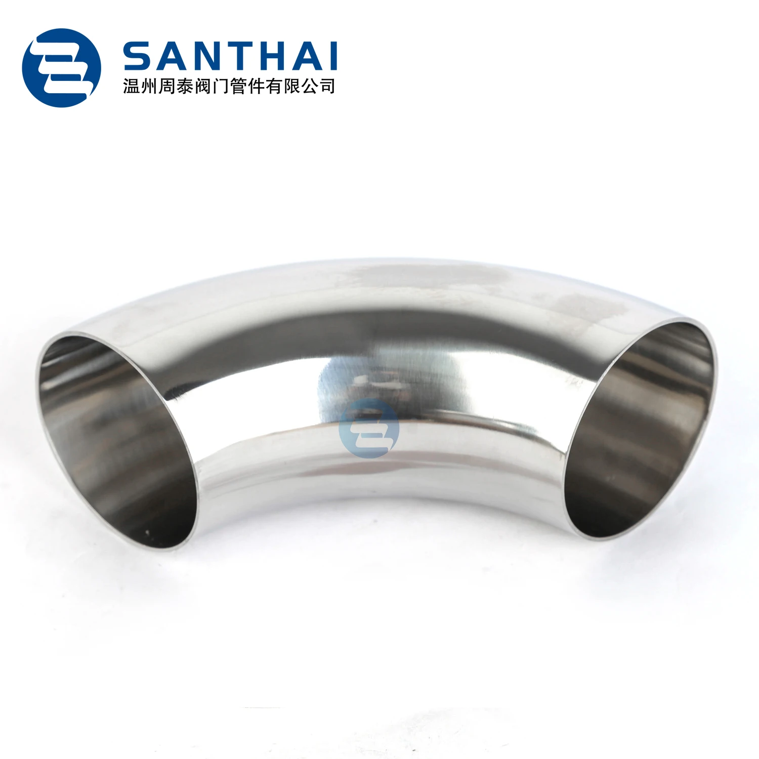 90 Degree Tube Sanitary Weld Type Stainless Steel Bend