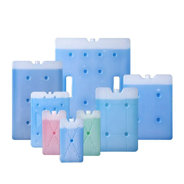 China factory promotional non toxic super polymer freezing cold brick ice gel box cooler pack