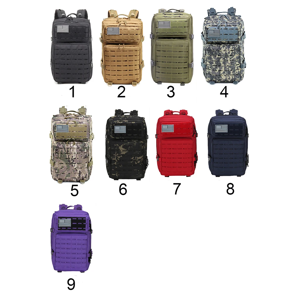 Hunting Large Capacity Hiking Waterproof GYM Mountain Laser Tactical Backpack