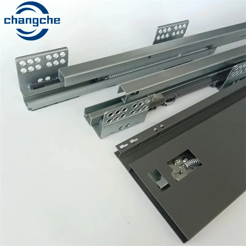 High Quality Kitchen Cabinet Heavy Duty  Box Drawer Slide Soft Close Undermount Drawer Slide