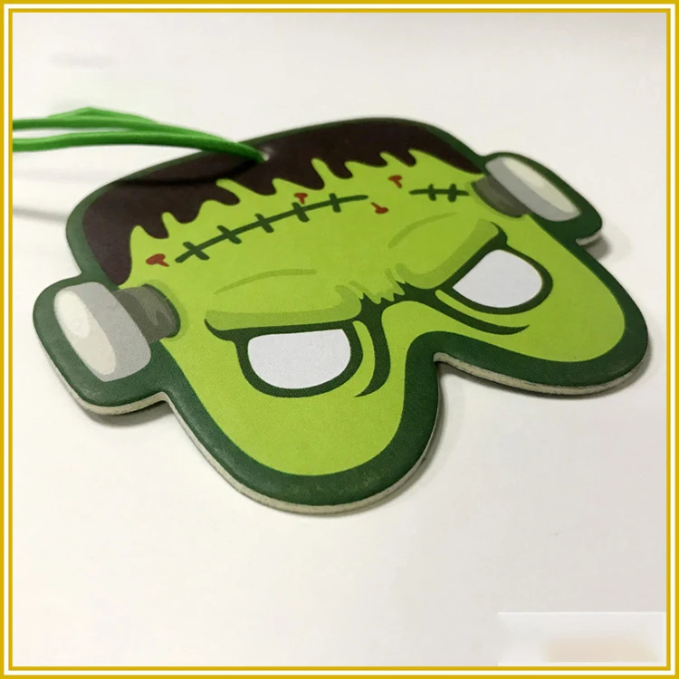 
OEM/ODM Custom Size Air Freshener Scent Perfume Hanging Paper Car Air Freshener 