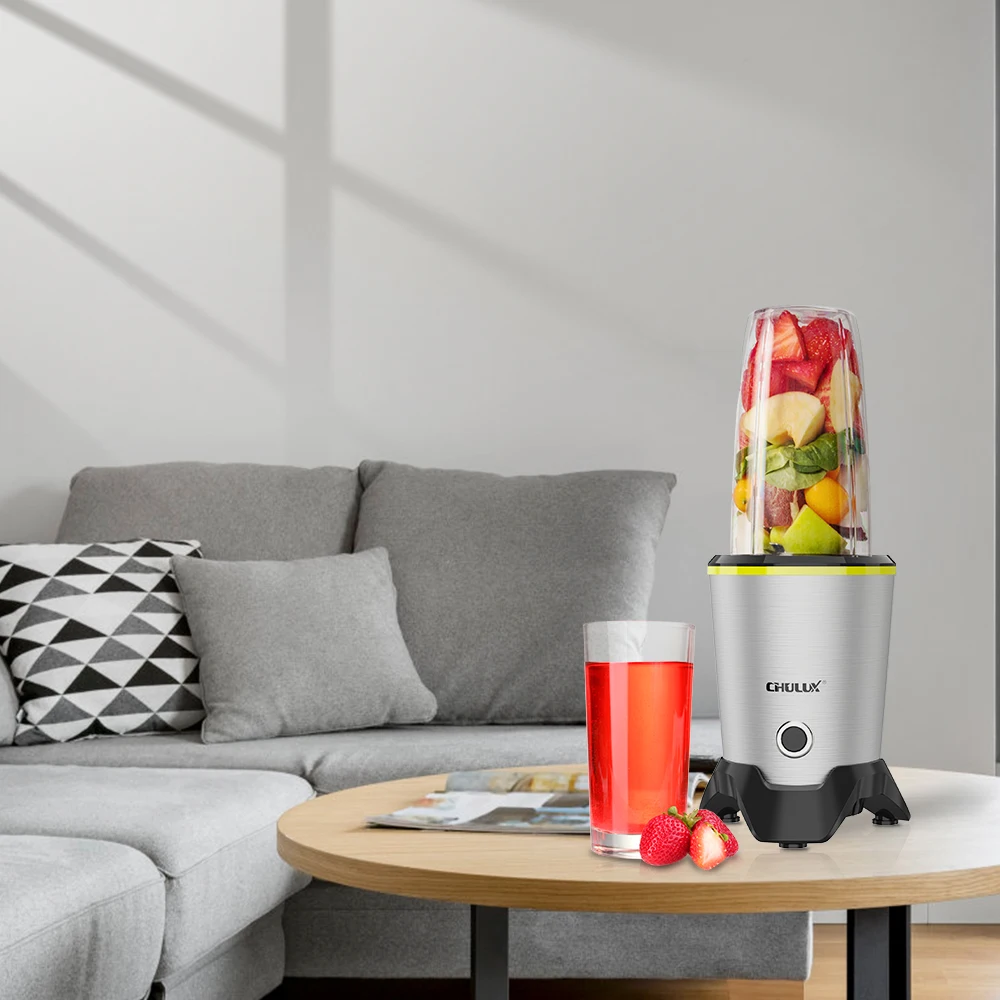 Chulux Blender высокоскоростная кофемолка 1000 Вт с смешением и Измельчением малошумного тритана без BPA алюминиевый корпус