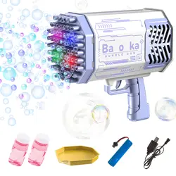 2022 Hot Bubble Toys Wedding Bubble Guns Machine Summer Outdoor Products Electric Bubble Gun
