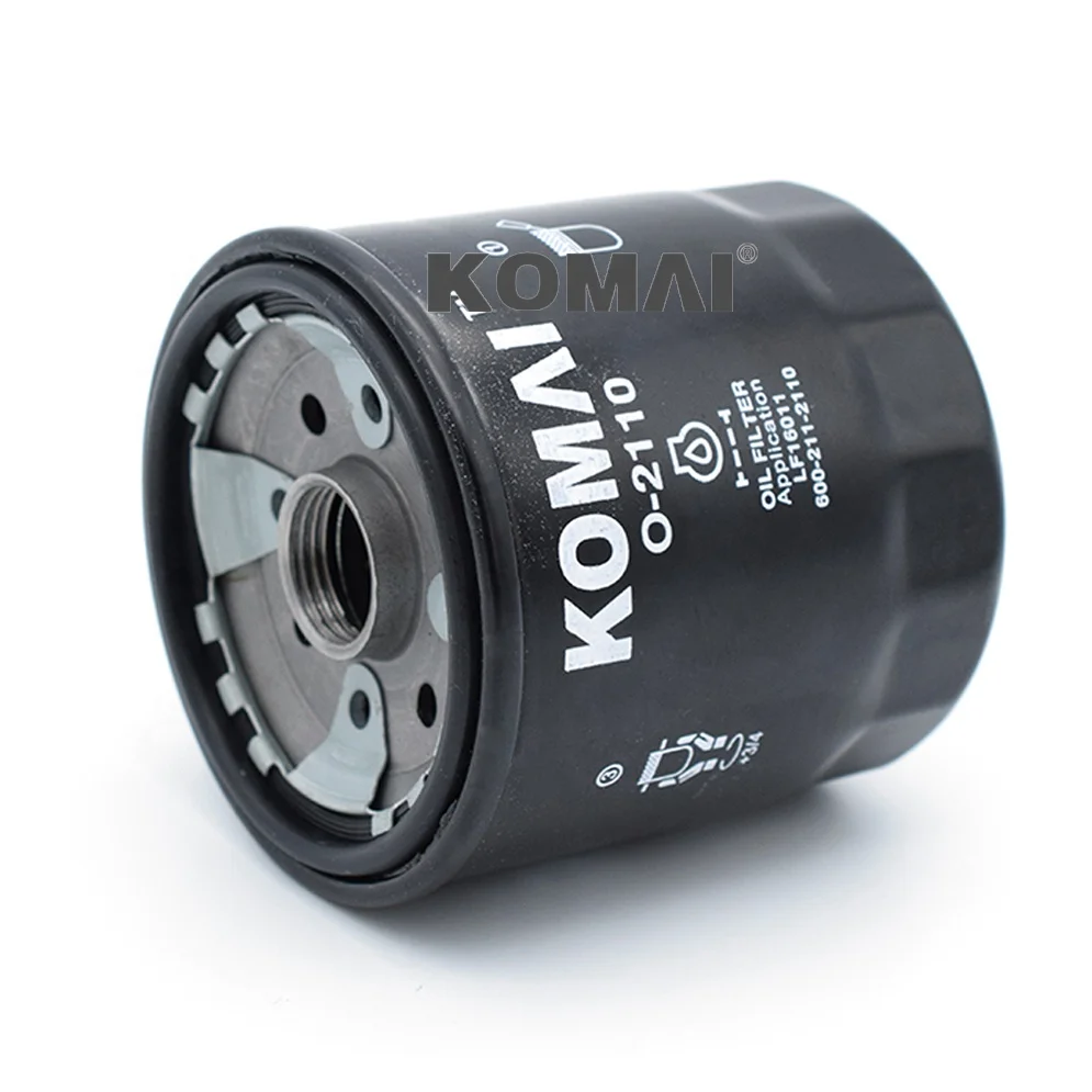 Excavator OIL Filter for PC40-1/PC40-6/PC60-2/PC60-7/PC70-6 600-211-2110 LF16011