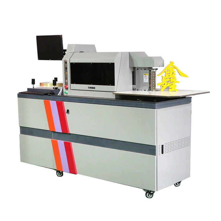 High speed Automatic  CNC flat Metal channel letter  bending machine for 3D letter bender