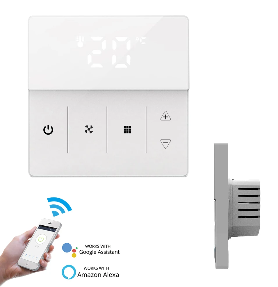 Smart Air Conditioner Fan Coil 3 fan speed HVAC System 4 pipe 2 pipe Cooling Thermostat Air Conditioning System