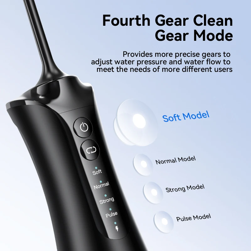 New C6 Smart Cordless APP Vision Imaging 5MP Rated Power 2000mAh Battery 1080P HD Pixels oral water flosser For Home Use