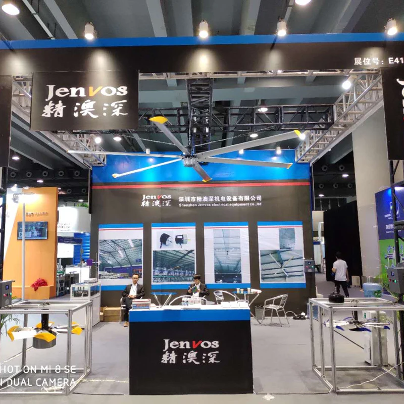 
China manufacturer HVLS Type Industrial big ceiling fan 