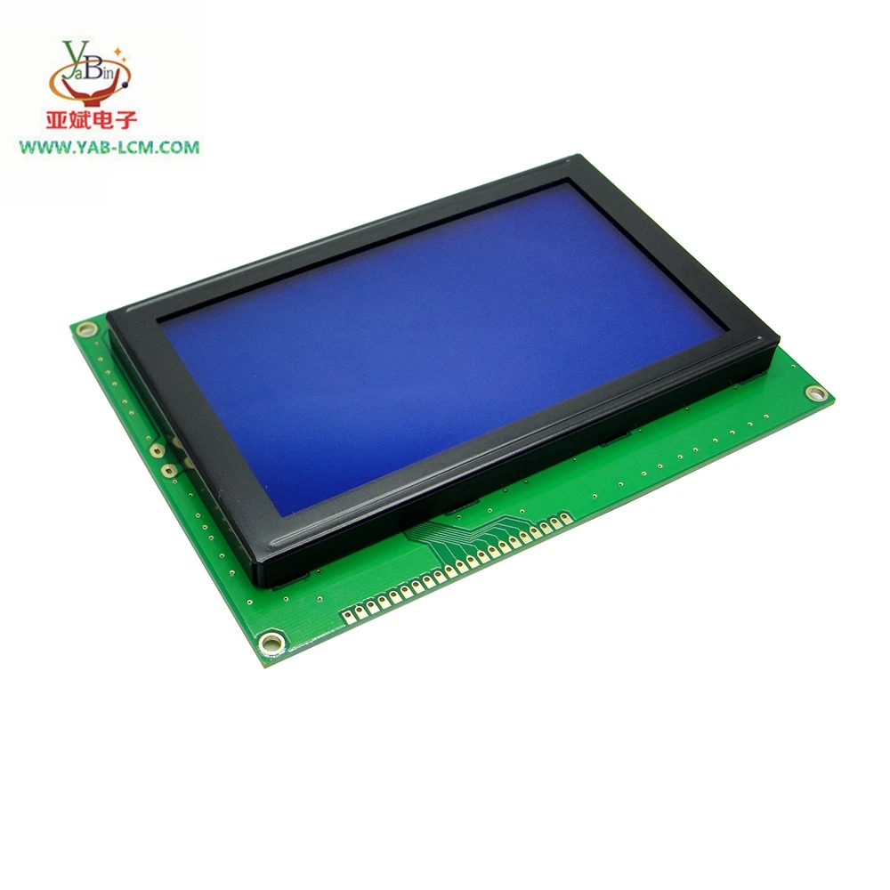 Screen 240X128 Graphic Module With T6963C Controller Blue Display Mode Lcd
