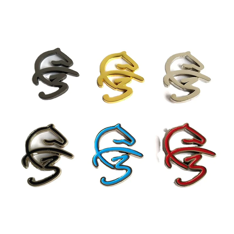 
Diecut Corporate Logo Letter Shape Car Sticker Grille Car Badge Cheap Price 