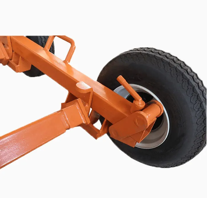 A-type auxiliary wheel rescue trailer wheel