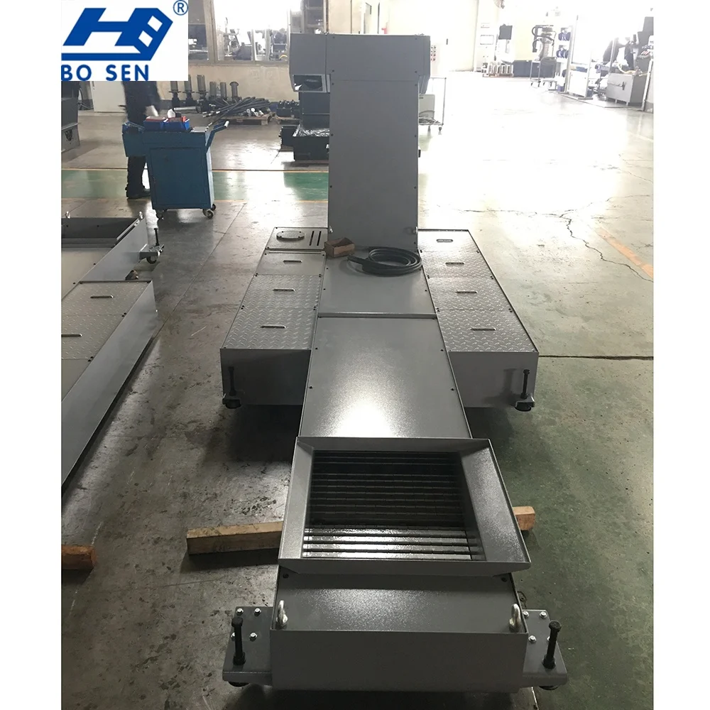 For waste for machine tool lathe collecting iron filings chain belt chip conveyor or hinged conveyor