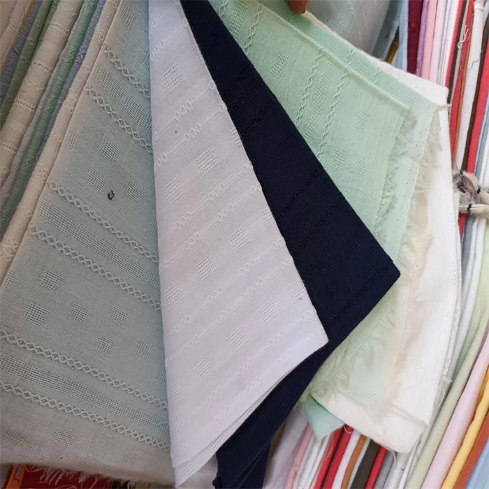 Ready Goods Stock Fabric 100% Cotton Fabric 9088 Jacquard Fabric For Clothes