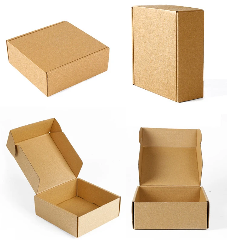 in stock RTS cardboard packaging mailing moving small shipping boxes corrugated box
