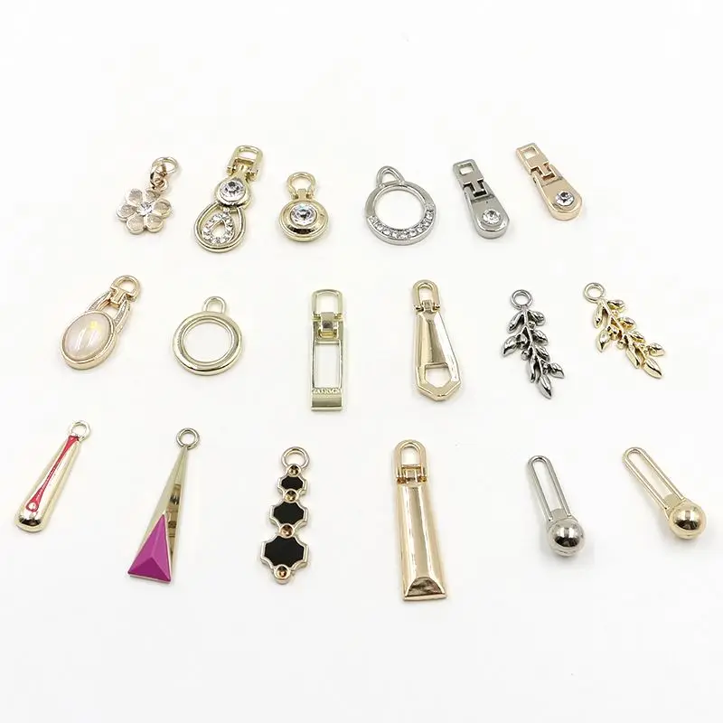 Zipper Puller Supplier China Brand Zipper Puller Strong Custom Logo Zip Puller