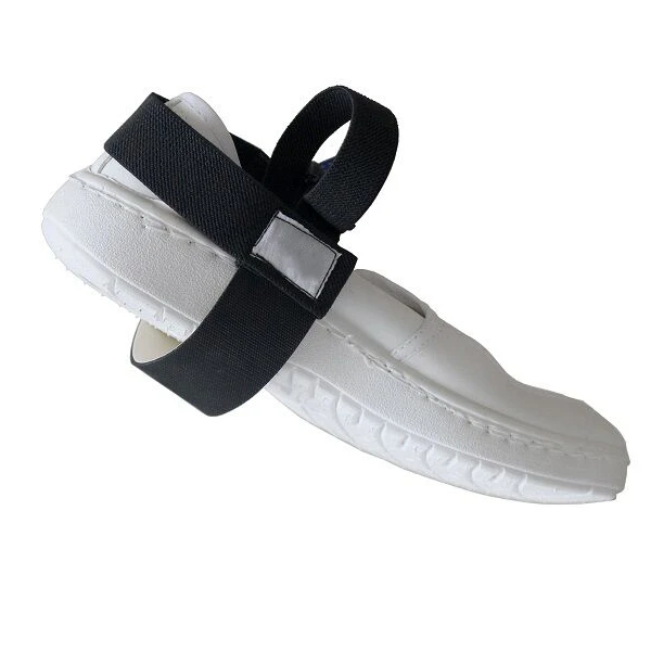 Durable Rubber Esd Heel Strap Foot Grounder Black