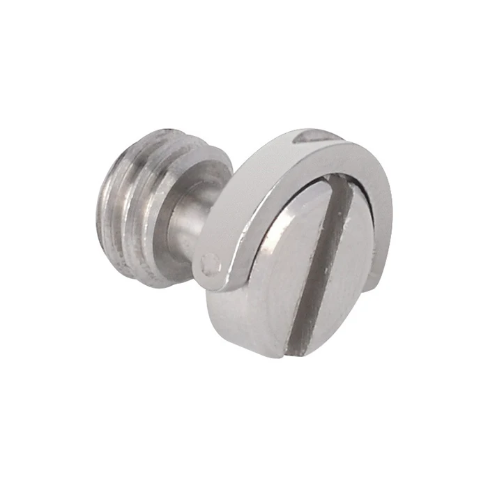 Customized stainless steel 1/4 D ring screw for camera tripod