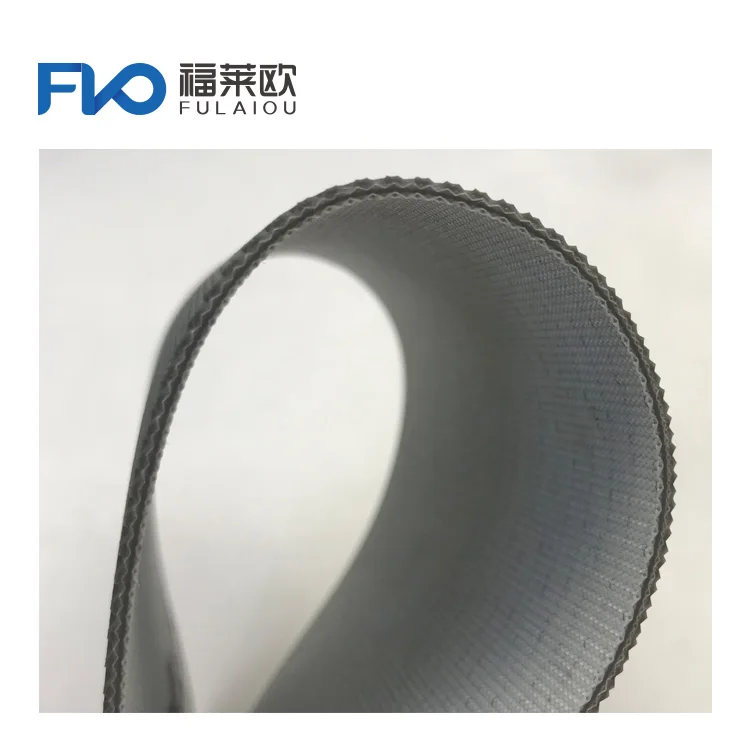 2.0 mm pvc Lattice conveyor belt for Airport,Logistic and Textile industry