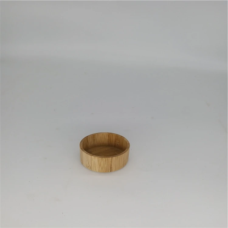 Bamboo cap wooden lid jar shell