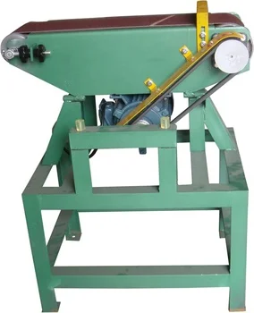 Surface grinding and polishing sandbelt machine