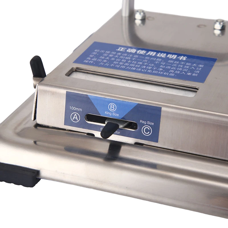 Hot and convenient small metal hand roll  tobacco cigarette makers