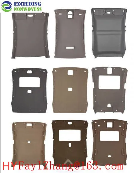 Polyester Felt Fabric for Car Roof Lining