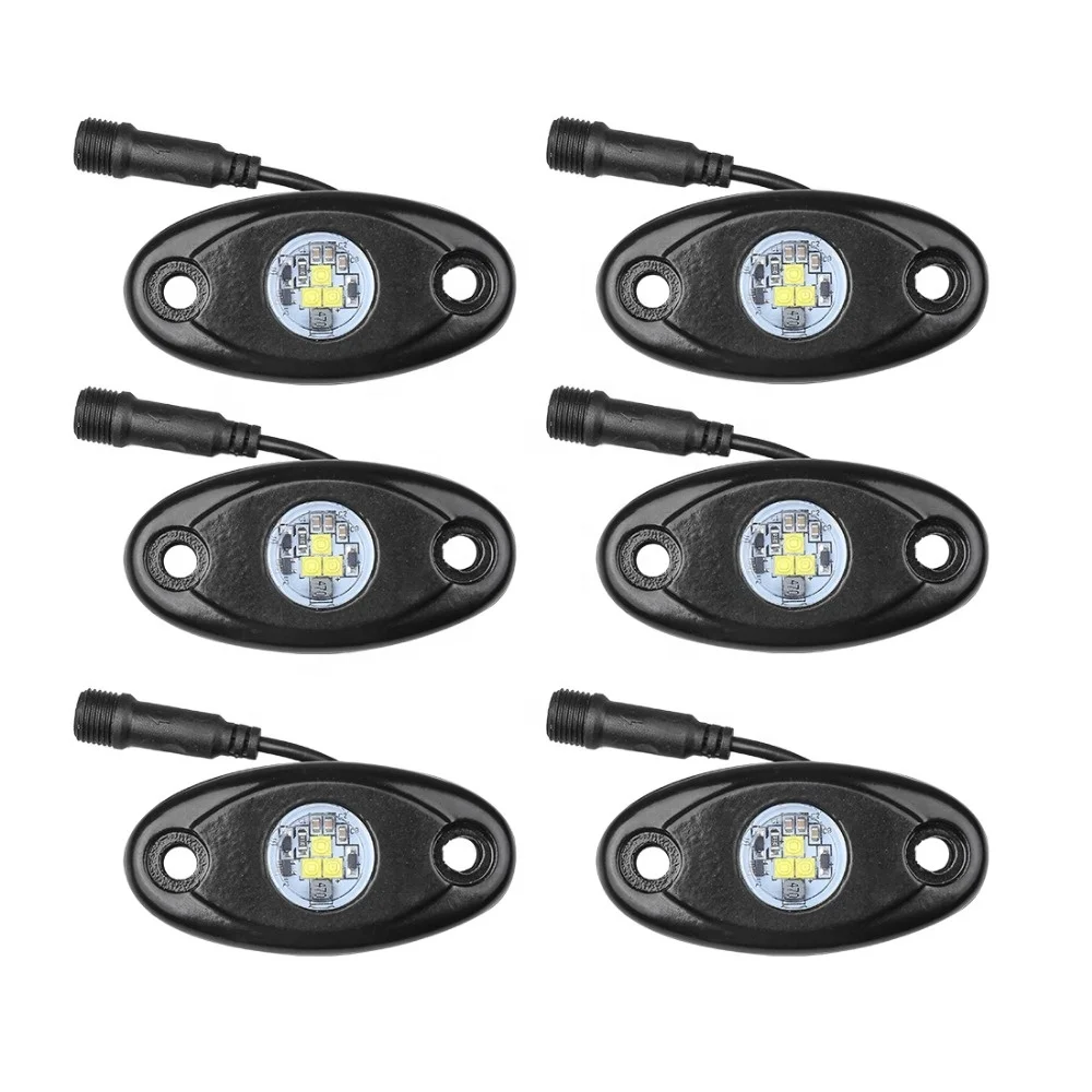 Sanyou Manufacturing Lighting Mini Rock RGB 4 Pieces Accessories Small Led Lights For Offroad
