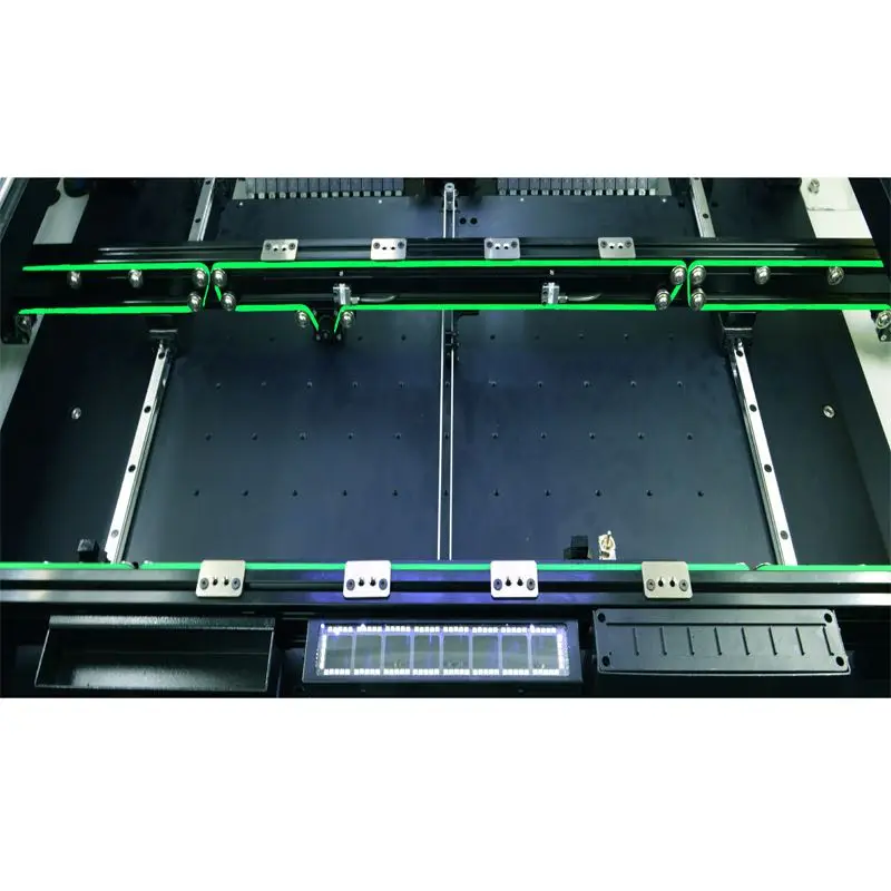 Малый тип светодиодная лампочка SMD Монтажная машина 80 кормушек 8 камер автоматическая SMT выбор и место LED оборудование